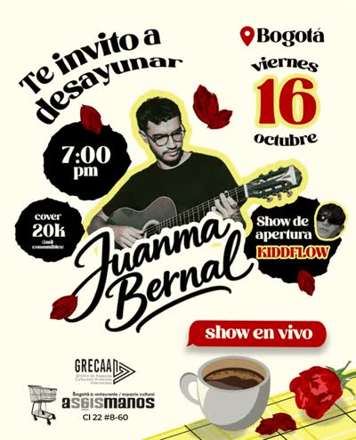 ¡TE INVITO A DESAYUNAR BOGOTÁ! Lanzamiento de nuevo sencillo