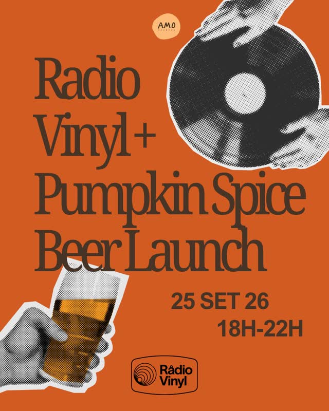 Beer launch accompanied by a music session in vinyl / Pumpkin Spice beer launch