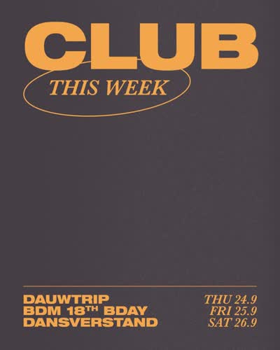 CLUB THIS WEEK