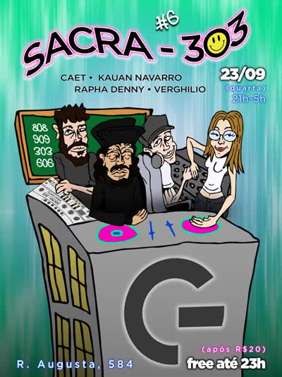 SACRA-303 #6 × GROUND DJ SCHOOL
