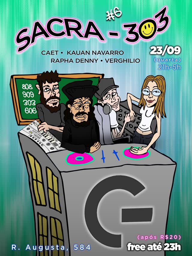 SACRA-303 #6 × GROUND DJ SCHOOL