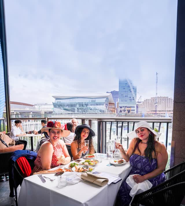 Melbourne Cup by the waterfront