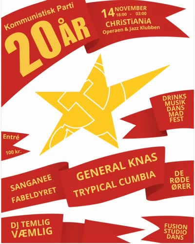 Kommunistisk Parti 20 ÅR