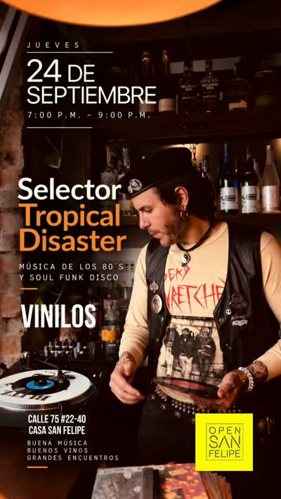 Open San Felipe - Selector Tropical Disaster