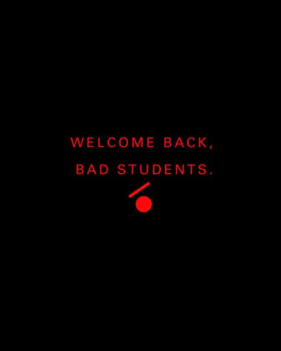 BACK TO (OLD) SCHOOL!