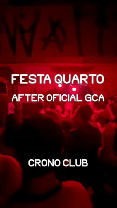 A FESTA QUARTO TA CHEGANDO EM SÃO PAULO, PRA COMANDAR O AFTER OFICIAL DO @crewattack