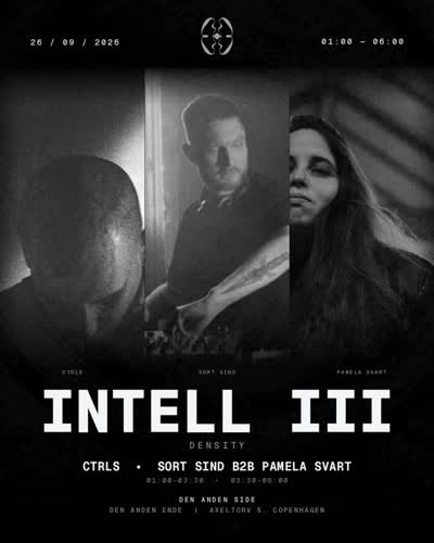 INTELL III: DENSITY @ Den Anden Ende
