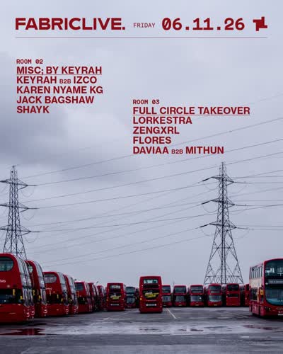 6th November - FABRICLIVE