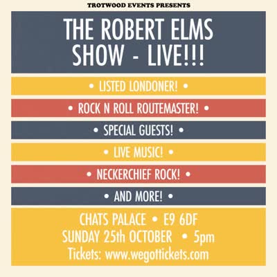 The Robert Elms Show - Live