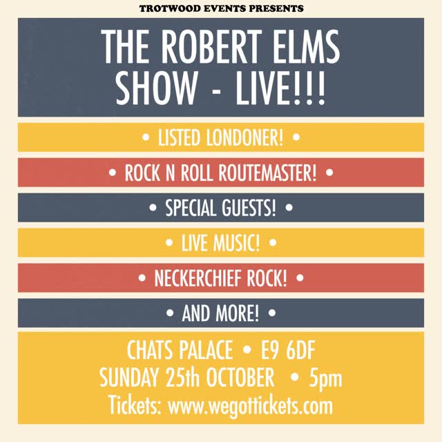 The Robert Elms Show - Live