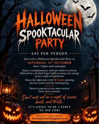 Halloween Spooktacular Party