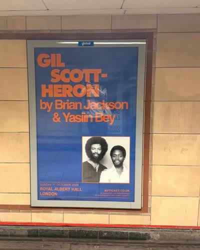 Get your tickets Royal Albert Hall Brian Jackson / Yasiin Bey October 11th