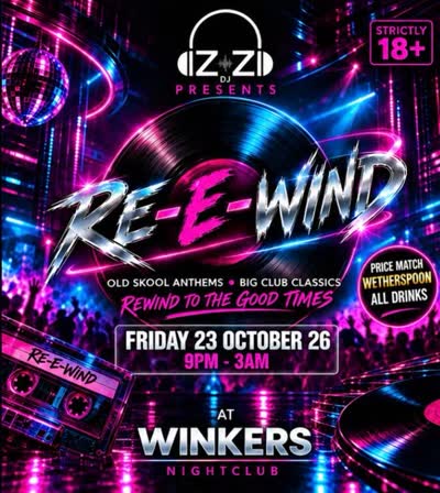 DJ IZZI PRESENTS “RE-E-WIND”