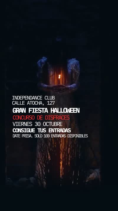 Fiesta de Halloween en Independance Club