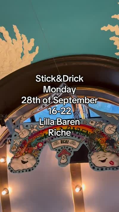 Stick&Drick Monday 28th of September