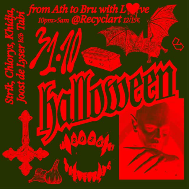 From Athens to Brussels with love ♡ Halloween 2026 - Ball Des Vampires