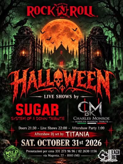 HALLOWEEN AL ROCK’N’ROLL CLUB