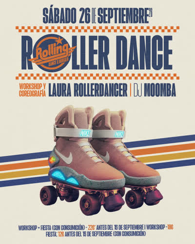 Roller Dance Workshop & Roller Party