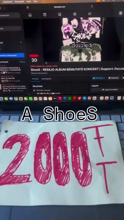 A ShoeS - RESILIO ALBUM BEMUTATÓ KONCERT | Support: Dazzled
