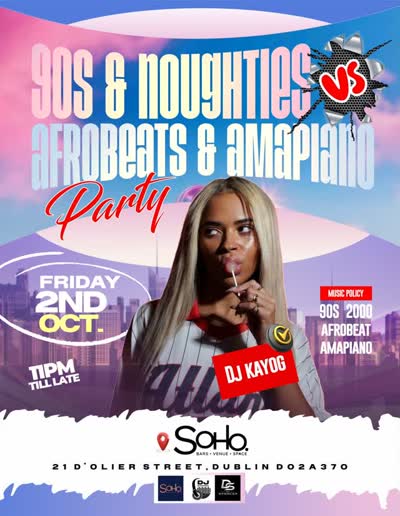 @djkayog IS LOCKED IN! 🚨 90s & Noughties 🆚 Afrobeats & Amapiano 🔥