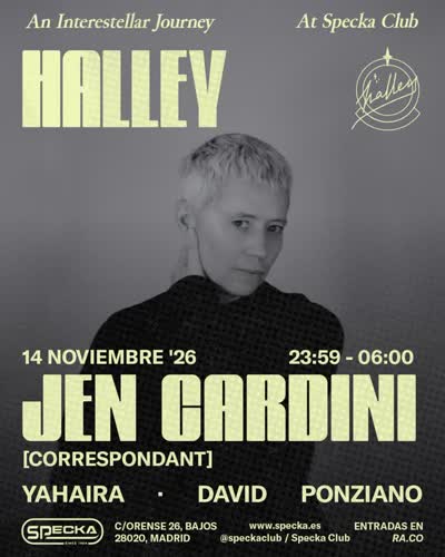 HALLEY: An Interstellar Journey At Specka Club