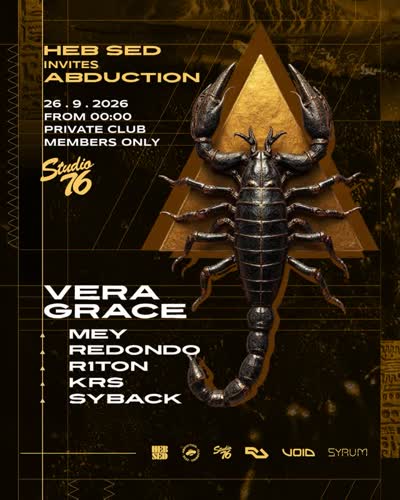 Heb Sed x Studio76 Club - Techno Night