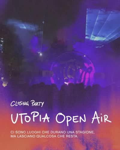 UTOPIA OPEN AIR Closing Celebration