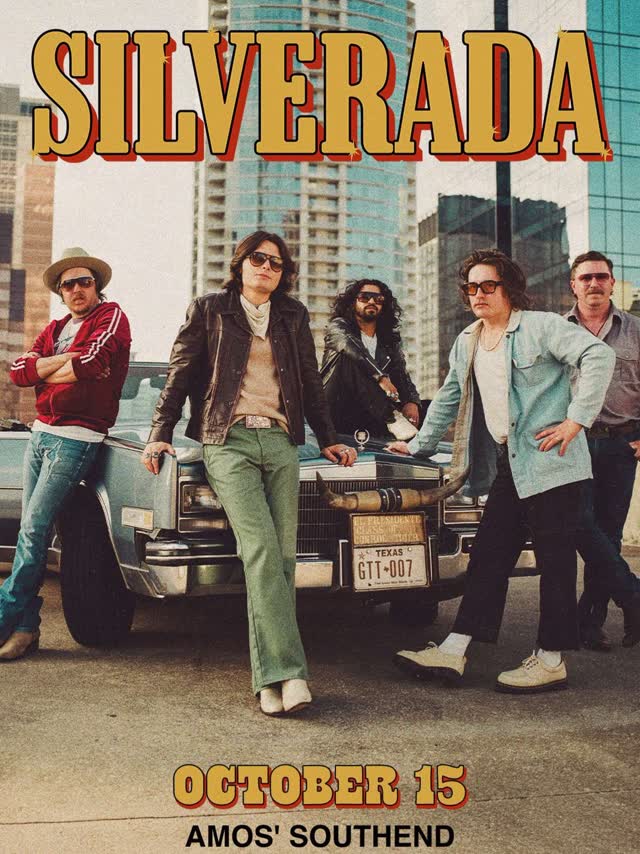 SILVERADA with The Pink Stones IS COMING TO AMOS’ SOUTHEND!