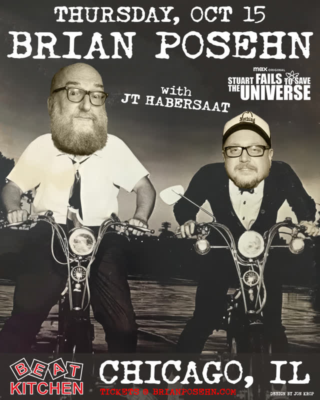 Brian Posehn with JT Habersaat