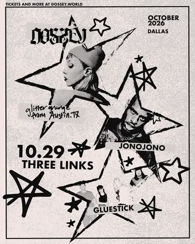 HEADS UP DALLAS! It’s Dossey! It’s JonoJono! It’s Gluestick!