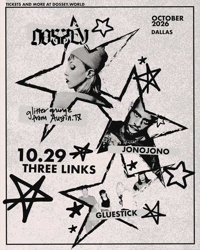 HEADS UP DALLAS! It’s Dossey! It’s JonoJono! It’s Gluestick!