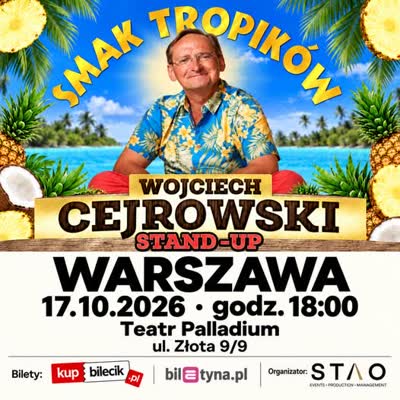Wojciech Cejrowski Stand-Up: Smak Tropików