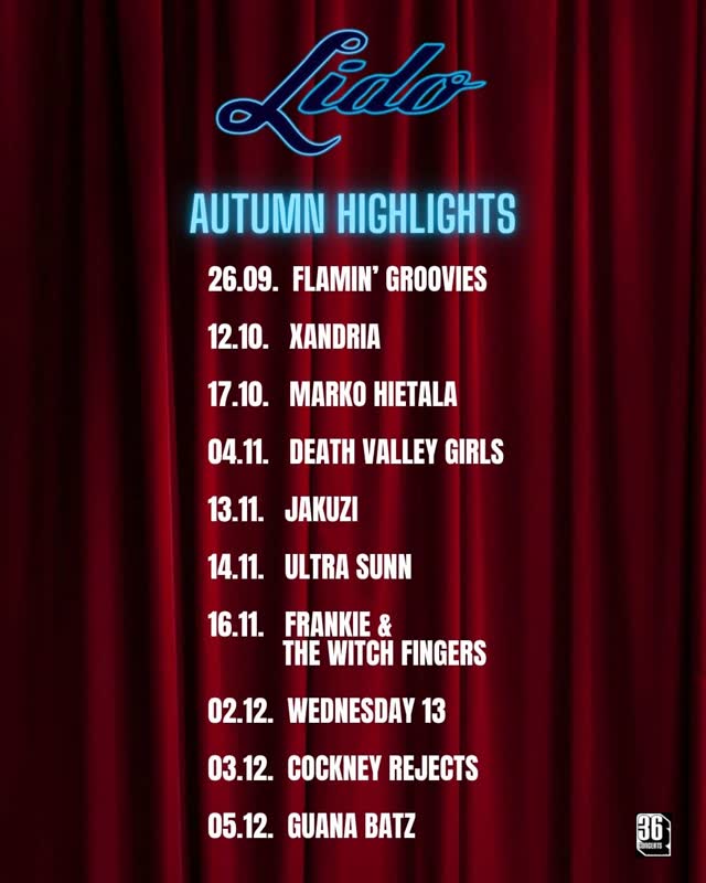Herbst Highlights Konzertsaison @36concerts
