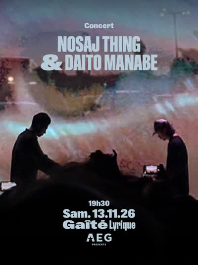 Live audiovisuel : Nosaj Thing & Daito Manabe
