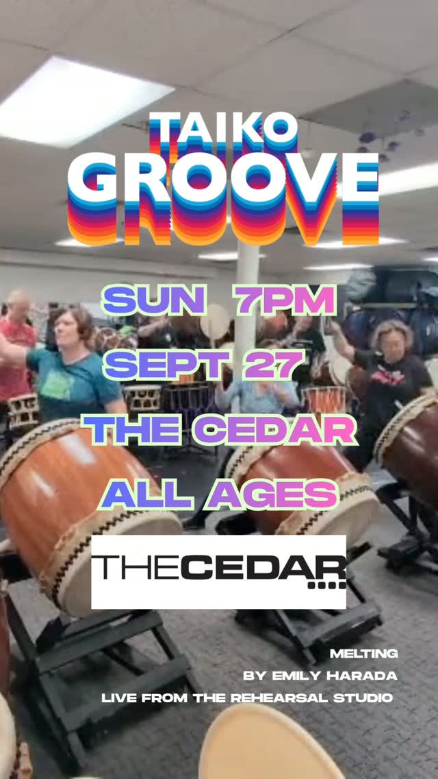 A sneak peak of rehearsal for TaikoGroove! Groove with us and Savage Aural Hotbed!