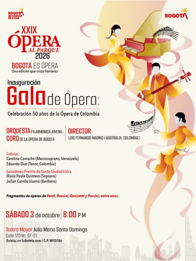 XXIX Festival Ópera al Parque - Gala Inaugural