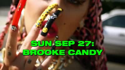 SUN SEP 27: BROOKE CANDY