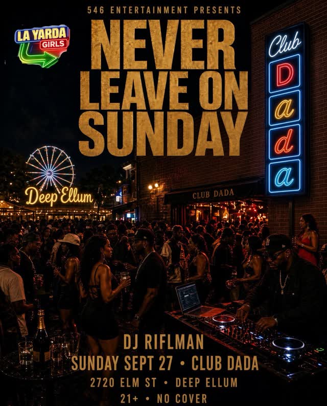 Never Leave On Sunday