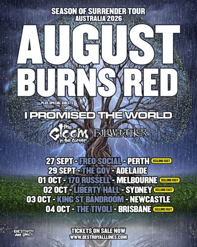 Season of Surrender Tour Australia 2026