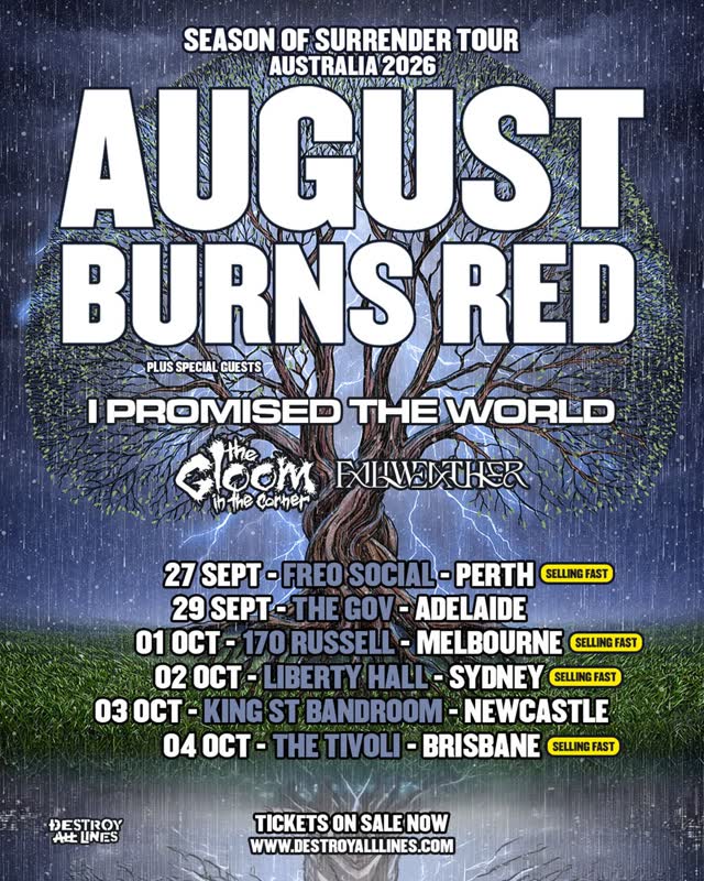 Season of Surrender Tour Australia 2026