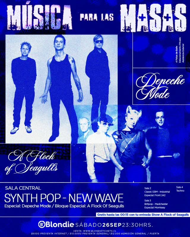 MÚSICA PARA LAS MASAS - SYNTH POP - NEW WAVE