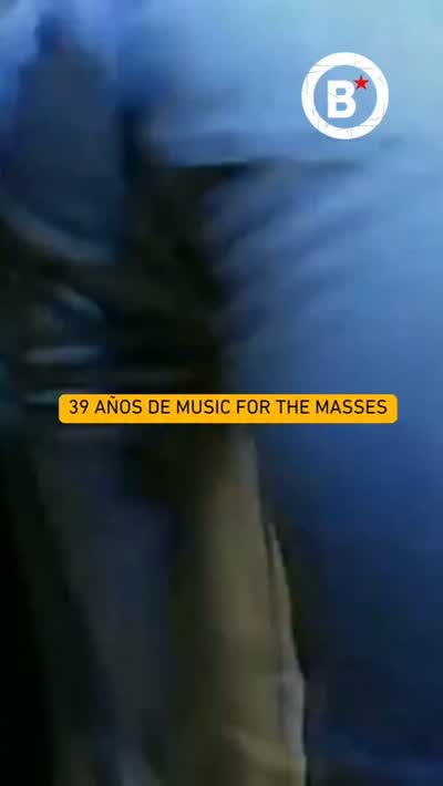 Music for the Masses cumplirá 39 años el próximo 28 de septiembre, nosotros lo celebramos este sábado.