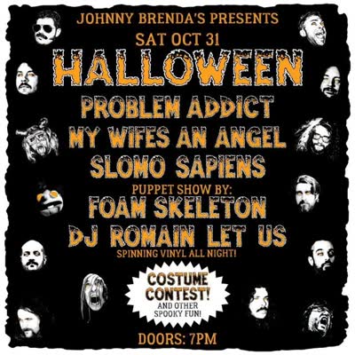 Johnny Brenda's Presents Halloween