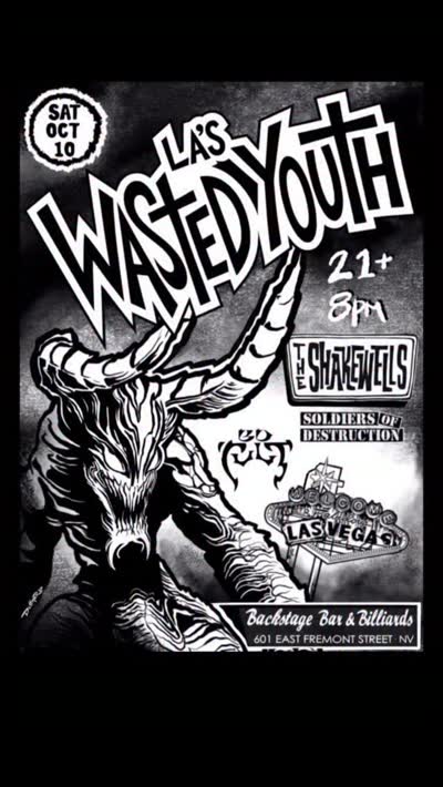LA’s Wasted Youth coming to Vegas
