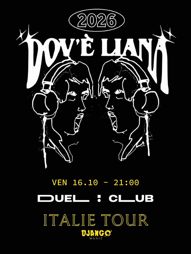 Venerdì 16 ottobre al Duel arriva il sound più solare dell’elettronica italiana di oggi.
