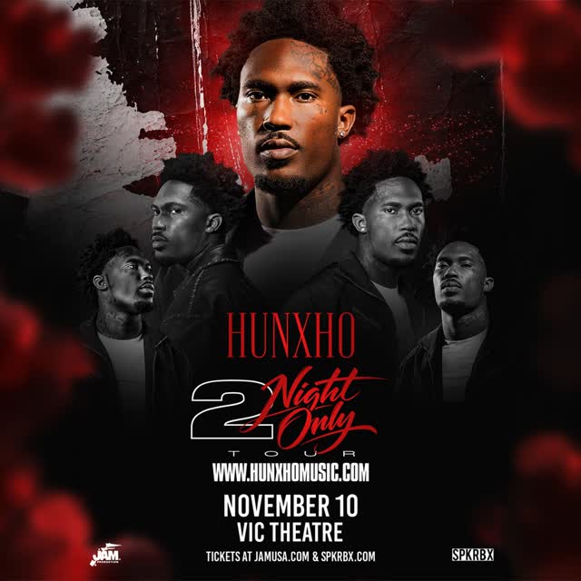 JUST ANNOUNCED: @hunxho live at The Vic Theatre on November 10th