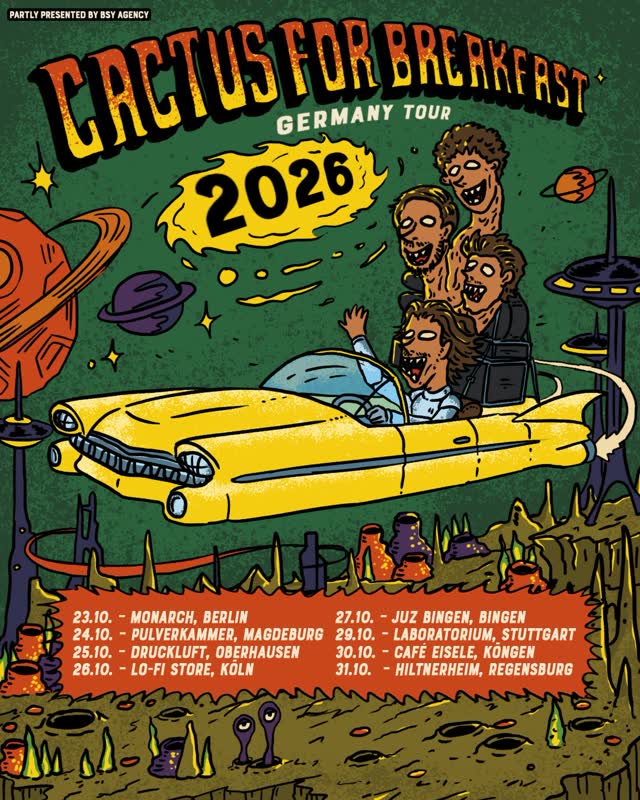 CACTUS ON THE ROAD 🚐 - Germany Tour