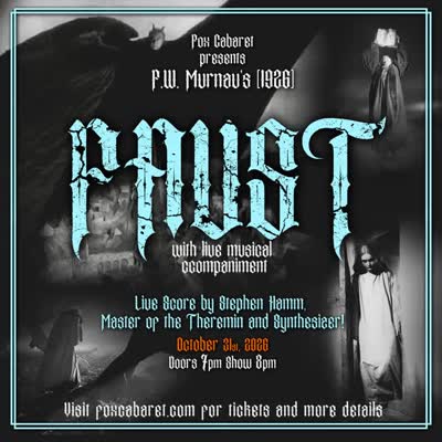 Halloween: Theremin and Synth Live Score to Faust Silent Film Screening