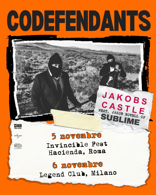 Codefendants & Jakobs Castle Live in Italy