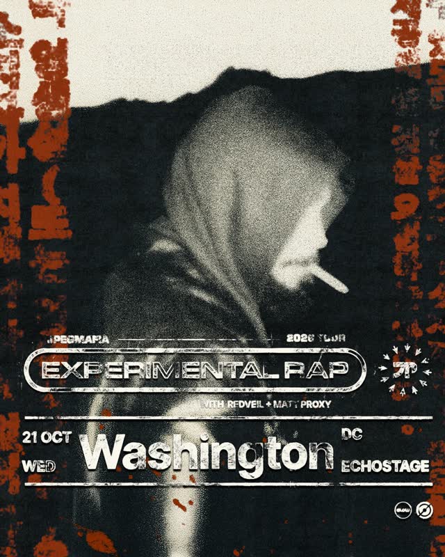 @jpegmafia brings his Experimental Rap tour to Echostage on Wednesday, October 21st, with support from @redveil & @mattproxy.